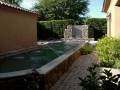 Custom pool water feature in Phoenix designed by True Blue Pools
