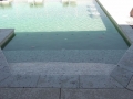 Baja steps and beach entry pool remodel in Gilbert, AZ — True Blue Pools