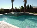 Geometric Pools — custom Tempe pool waterfall remodel by True Blue Pools (14)