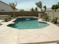 Custom Pool with Fountain