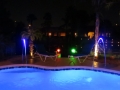 Outside Custom Pool Lighting