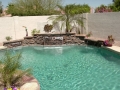 Mesa Custom Pool and Waterfall Remodel