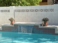 Customer Waterfall Pool Remodel in Mesa