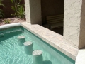 True Blue Custom Pool Seating