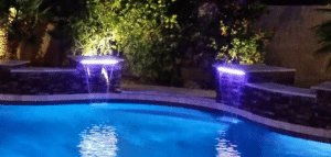 Lighting can transform a pool