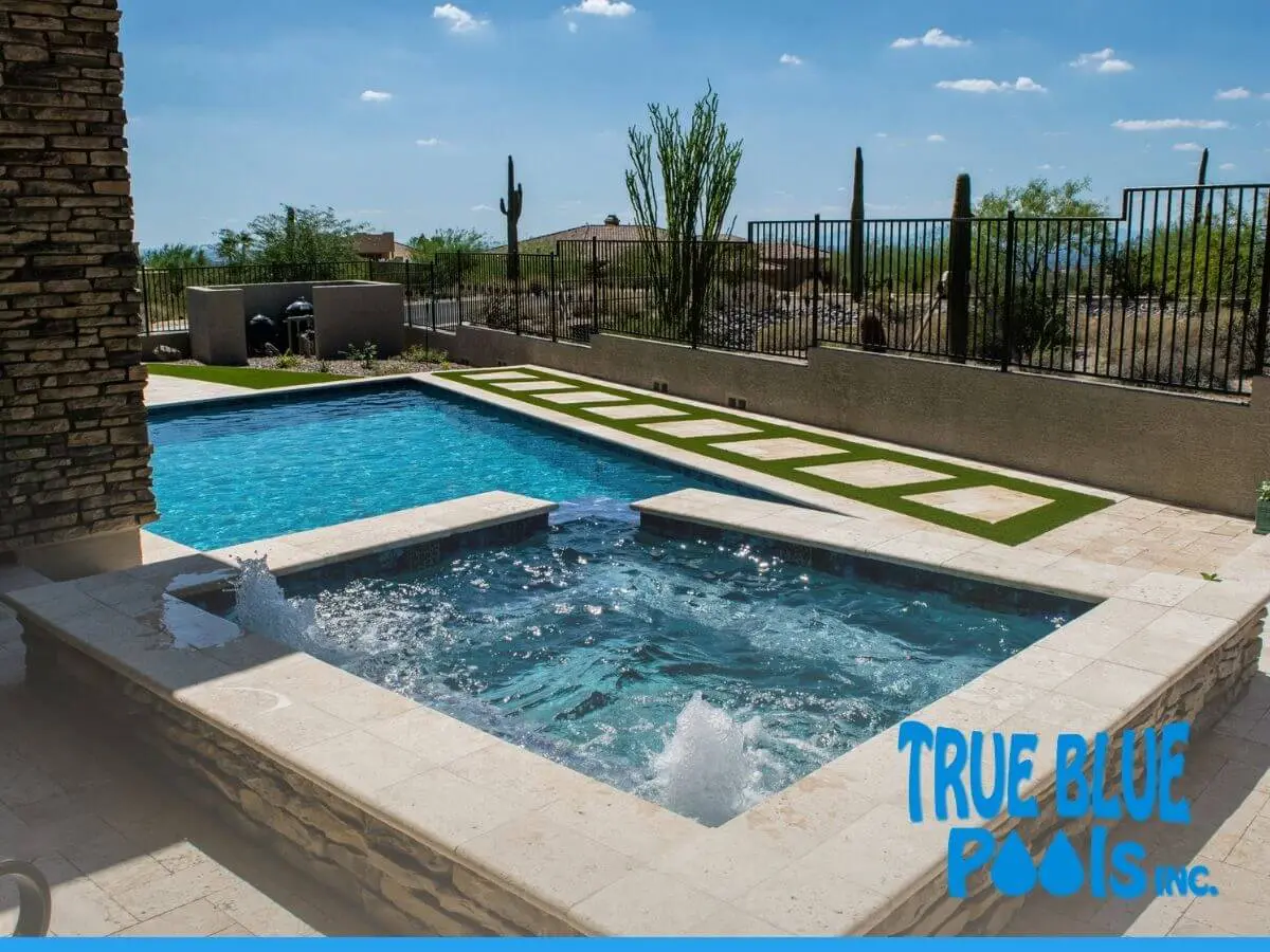 Beautiful and well maintained pool with tips from True blue pools blog 
