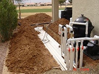 pool building plumbing