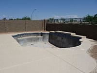 pool building tile